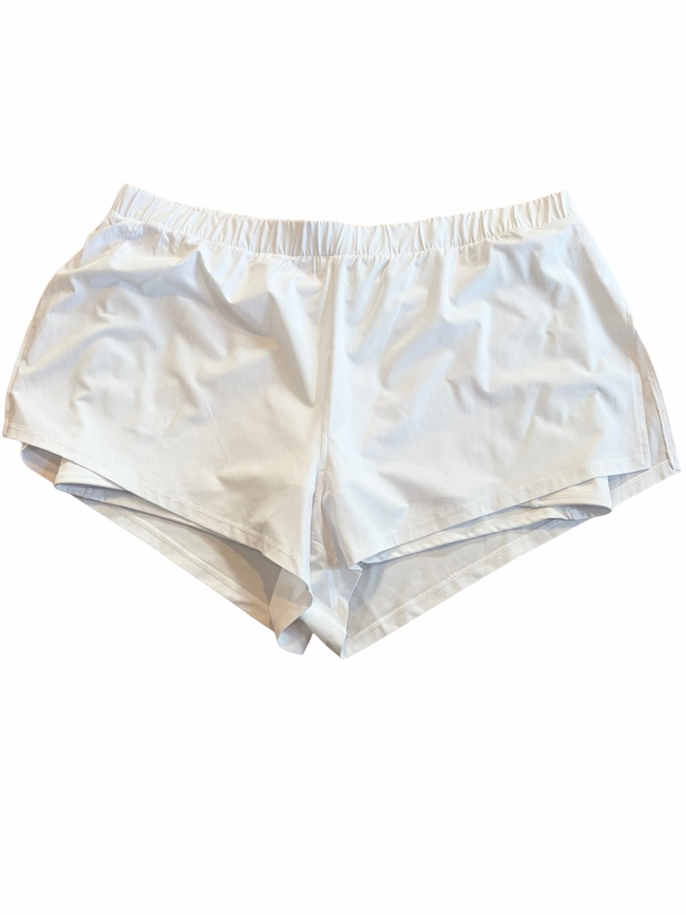 NWT GAP Fit White 2-in-1 Running Shorts Built in Liner Shorts XXL